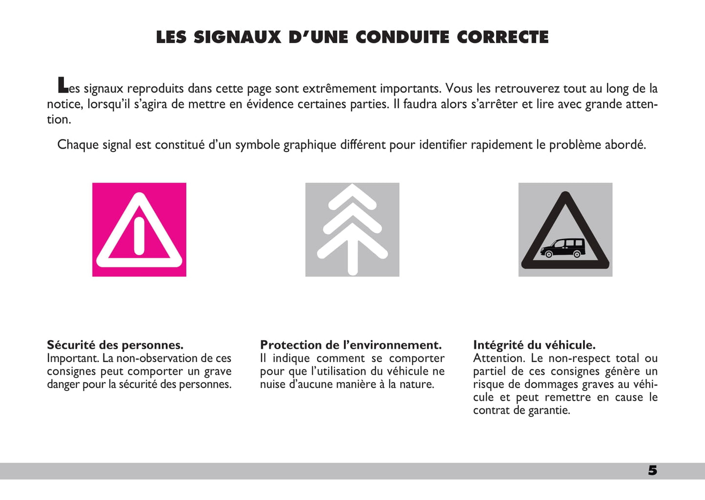2009-2010 Fiat Doblò Owner's Manual | French