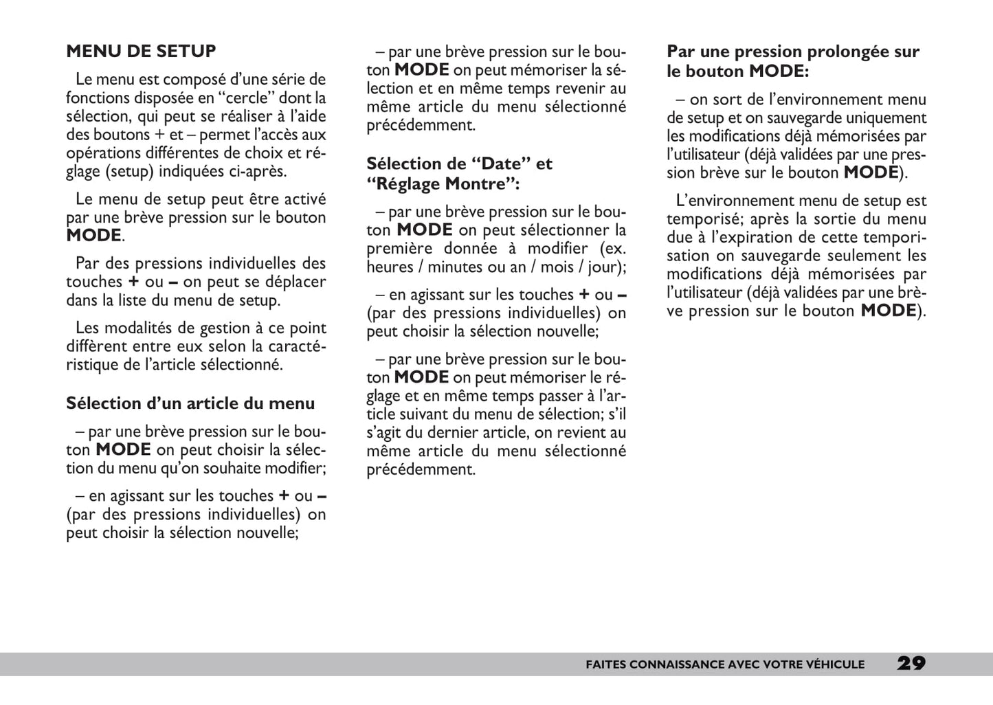 2009-2010 Fiat Doblò Owner's Manual | French