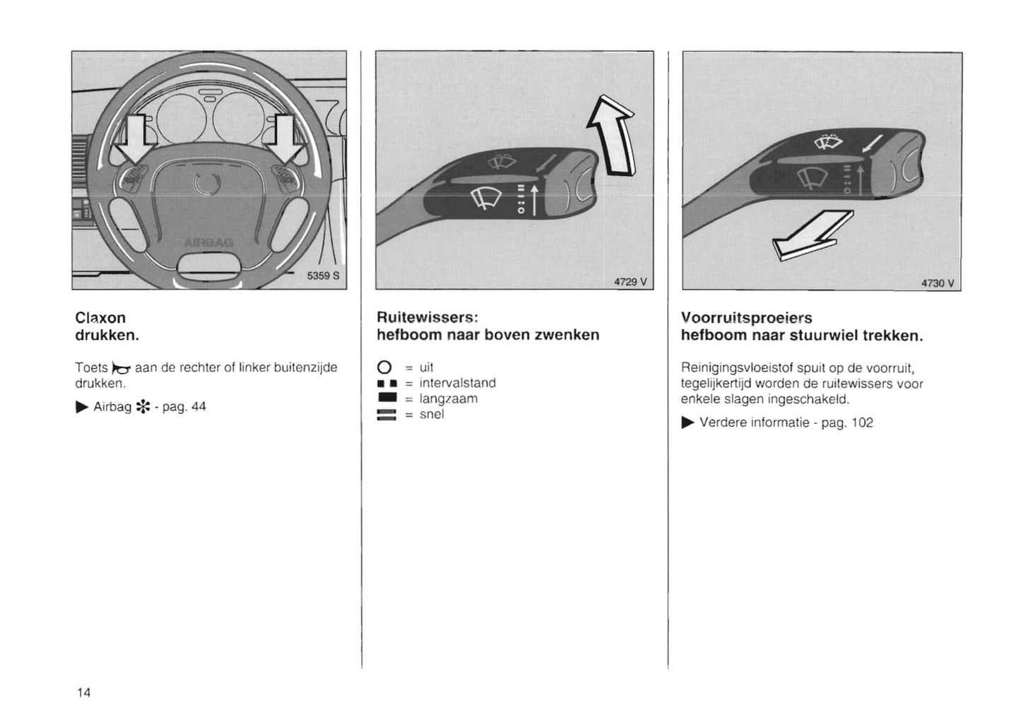 1994-2000 Opel Tigra Manuel du propriétaire | Néerlandais