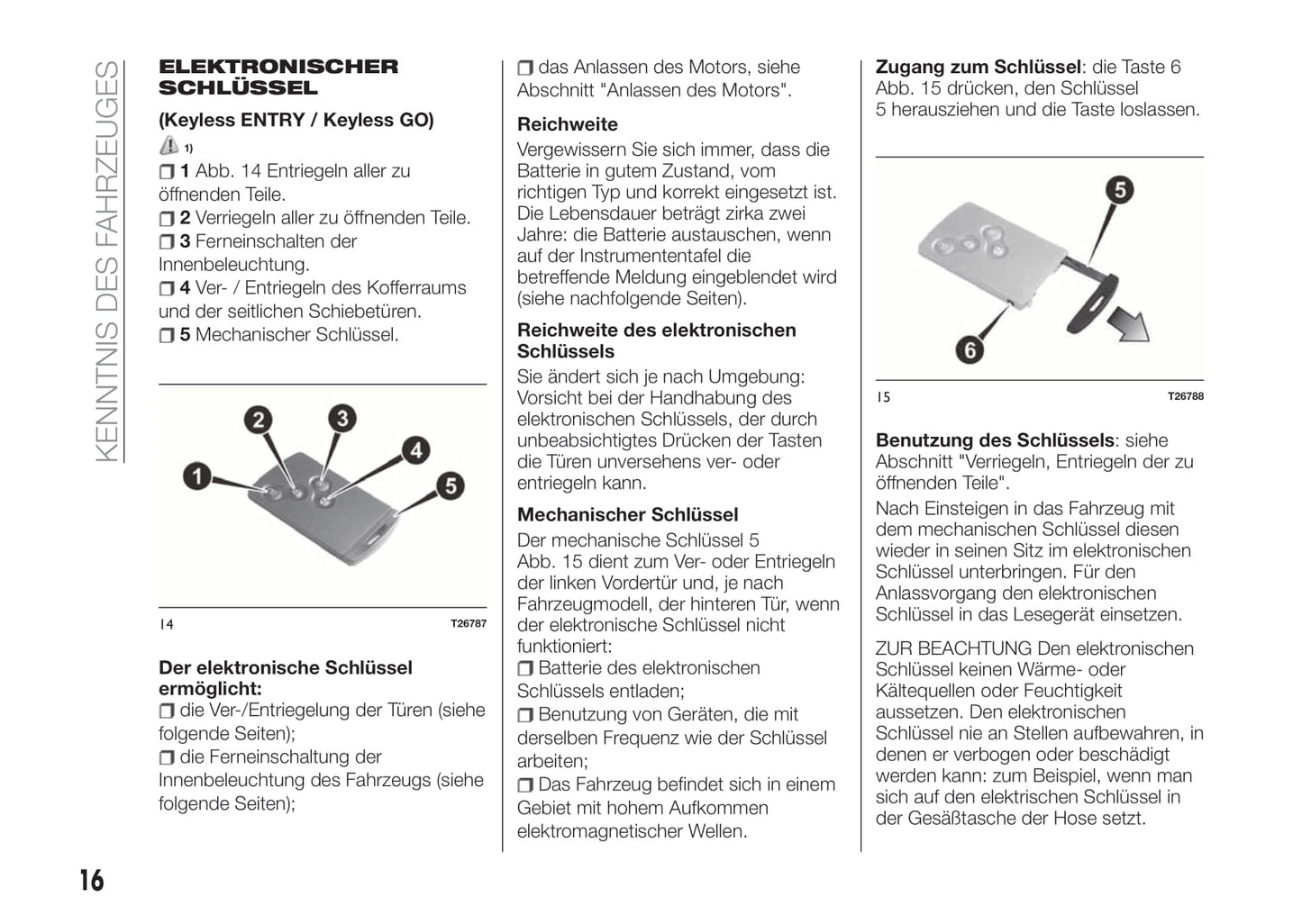 2016-2017 Fiat Talento Owner's Manual | German