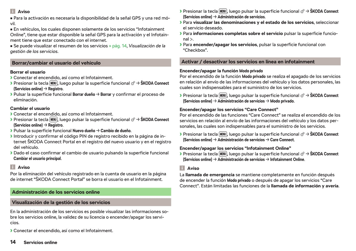 2012-2019 Skoda Rapid Manuel du propriétaire | Espagnol