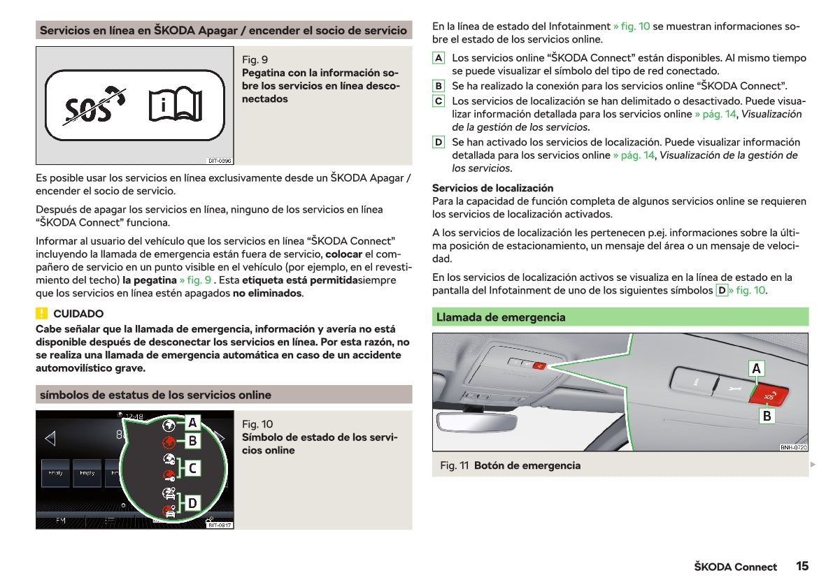 2012-2019 Skoda Rapid Manuel du propriétaire | Espagnol