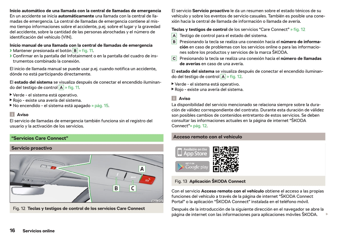 2012-2019 Skoda Rapid Manuel du propriétaire | Espagnol