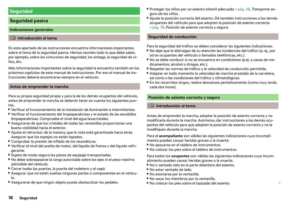2012-2019 Skoda Rapid Manuel du propriétaire | Espagnol
