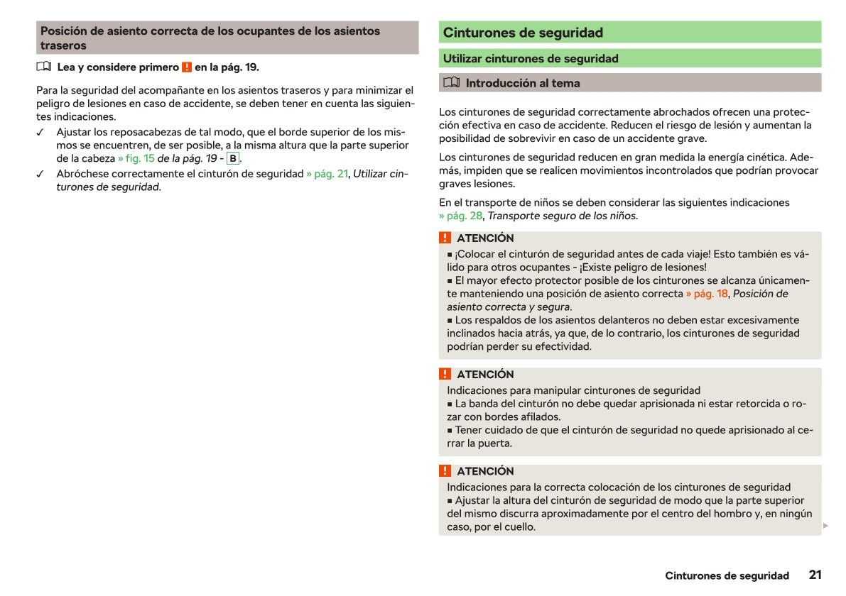 2012-2019 Skoda Rapid Manuel du propriétaire | Espagnol
