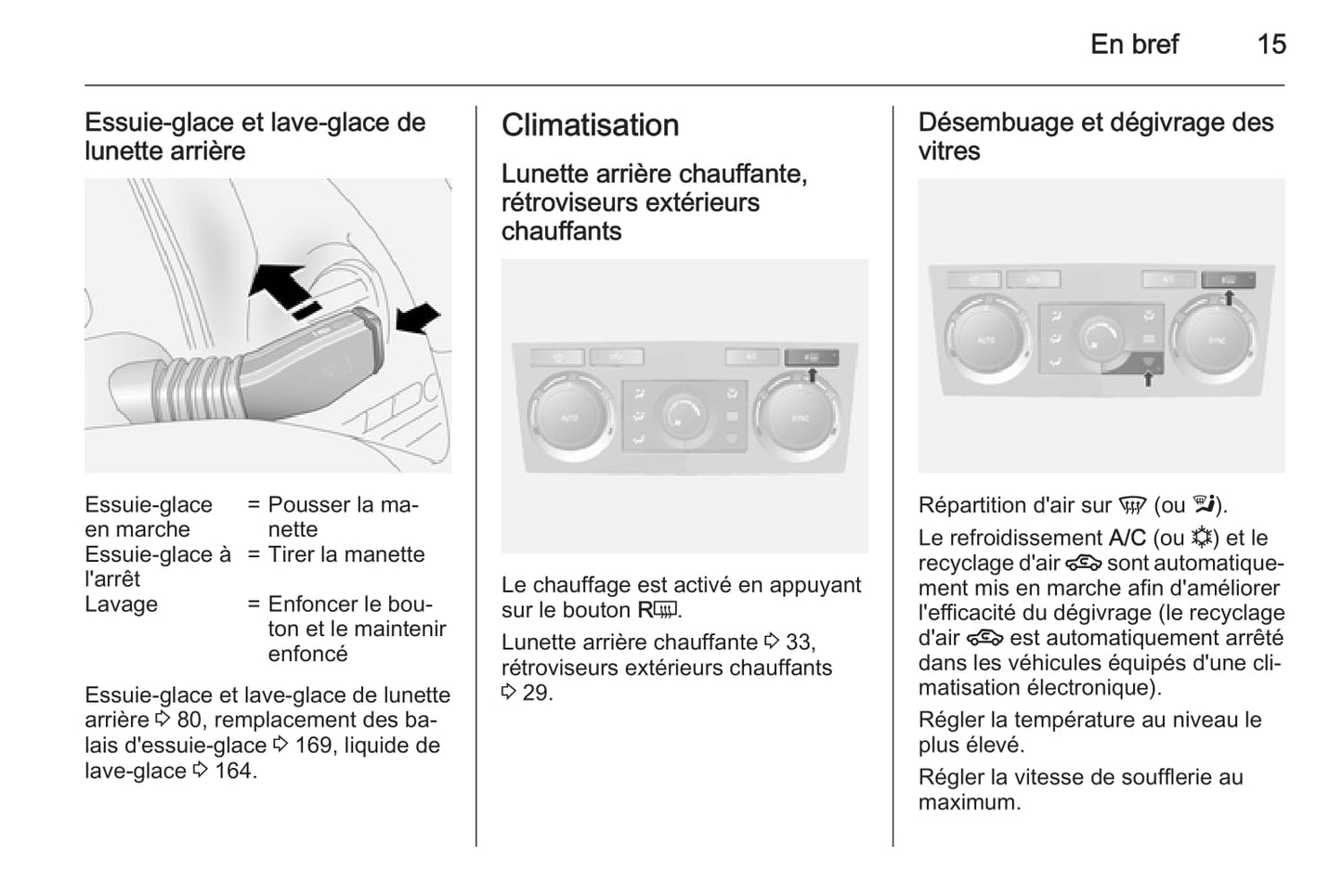 2015-2016 Opel Antara Manuel du propriétaire | Français
