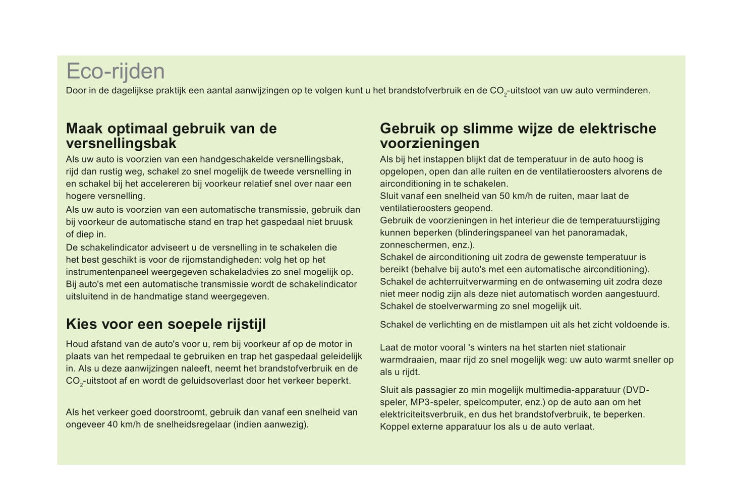 2015-2016 DS Automobiles DS4/DS 4 Owner's Manual | Dutch