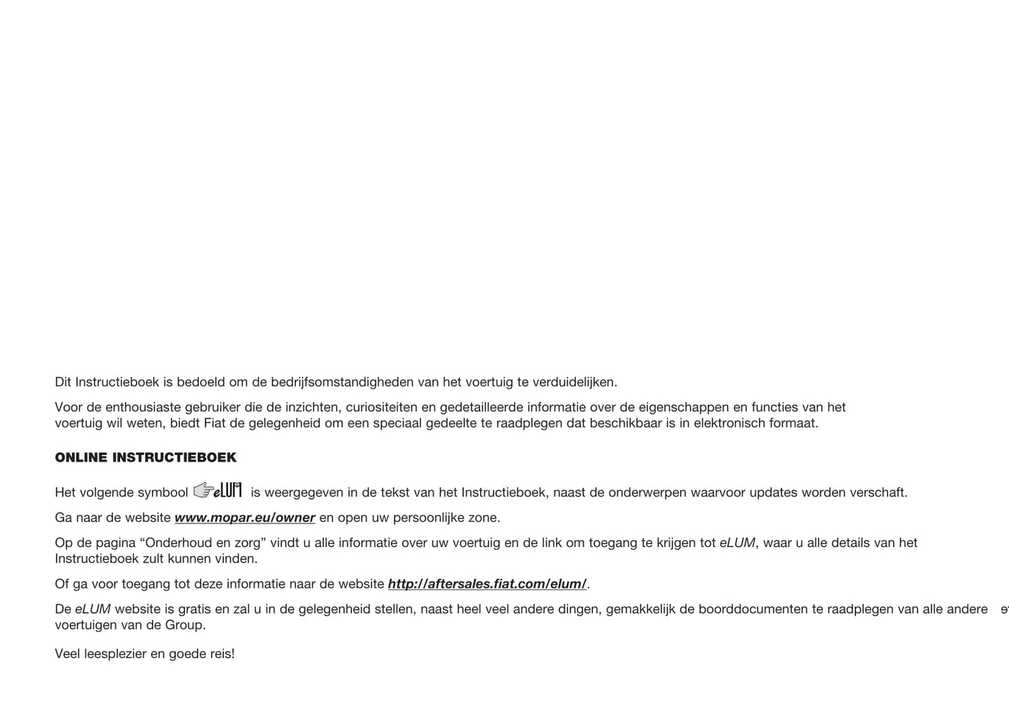 2020-2021 Fiat 500/500C Owner's Manual | Dutch