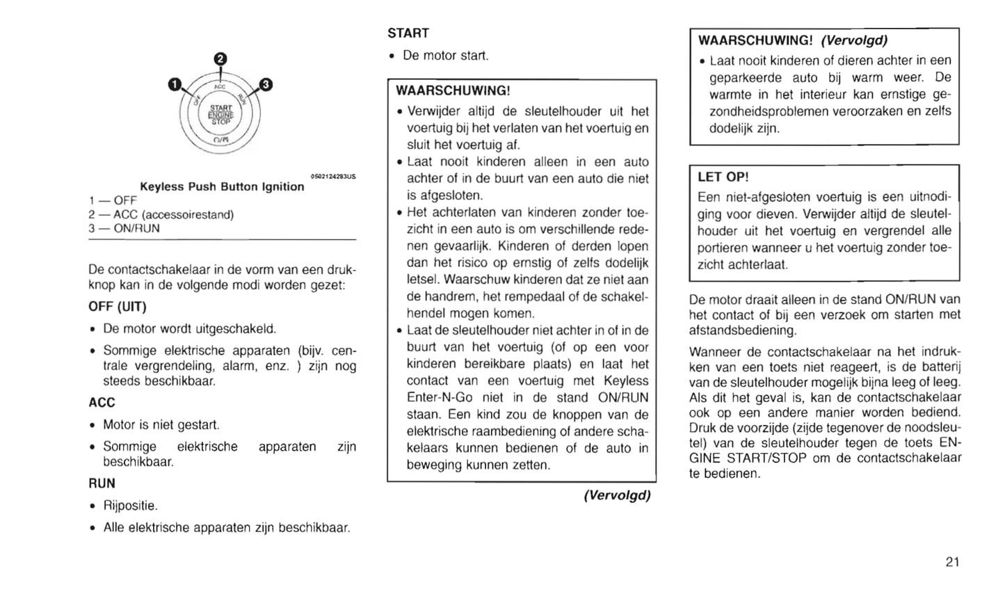 2019 Ram 1500 Owner's Manual | Dutch