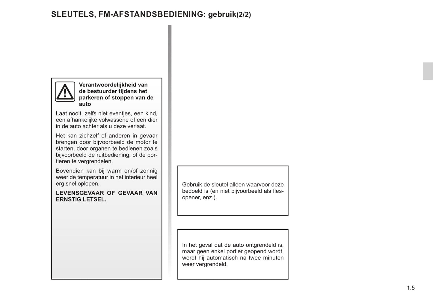 2021 Renault Express Owner's Manual | Dutch