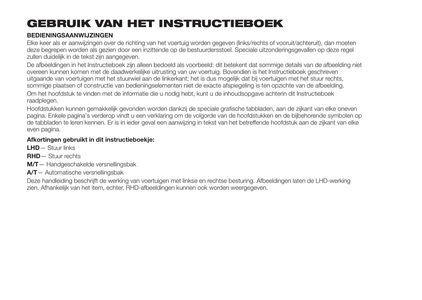2017-2018 Fiat Fullback Owner's Manual | Dutch