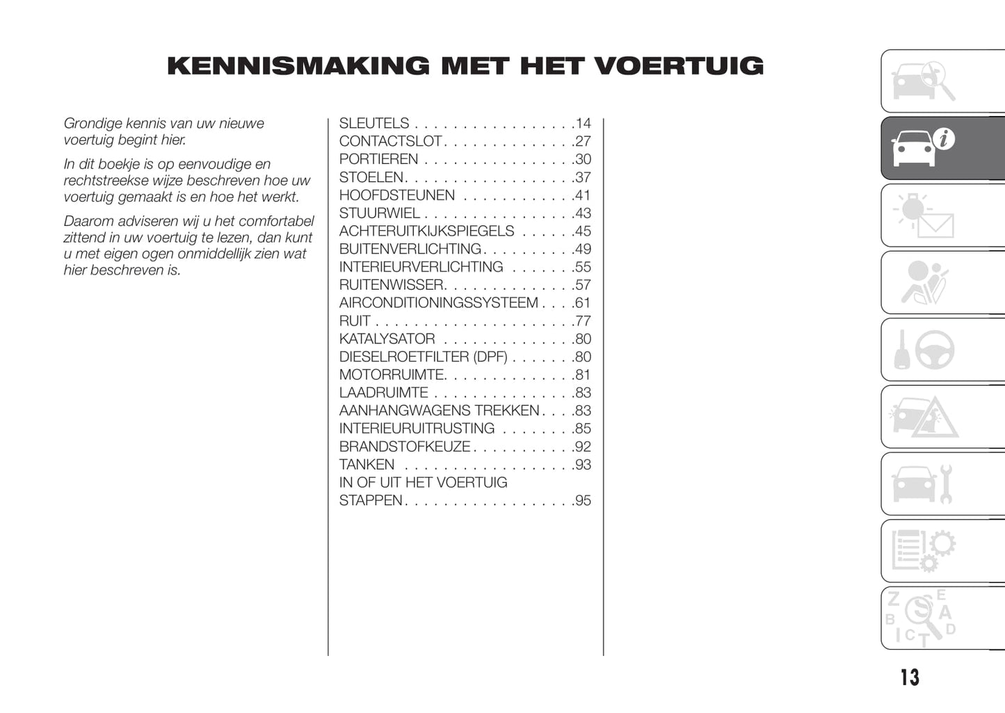 2017-2018 Fiat Fullback Owner's Manual | Dutch
