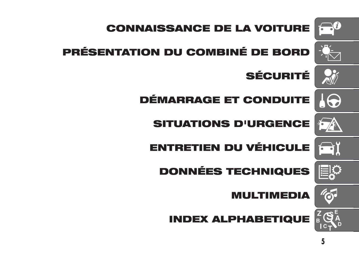 2016-2017 Fiat Punto Owner's Manual | French