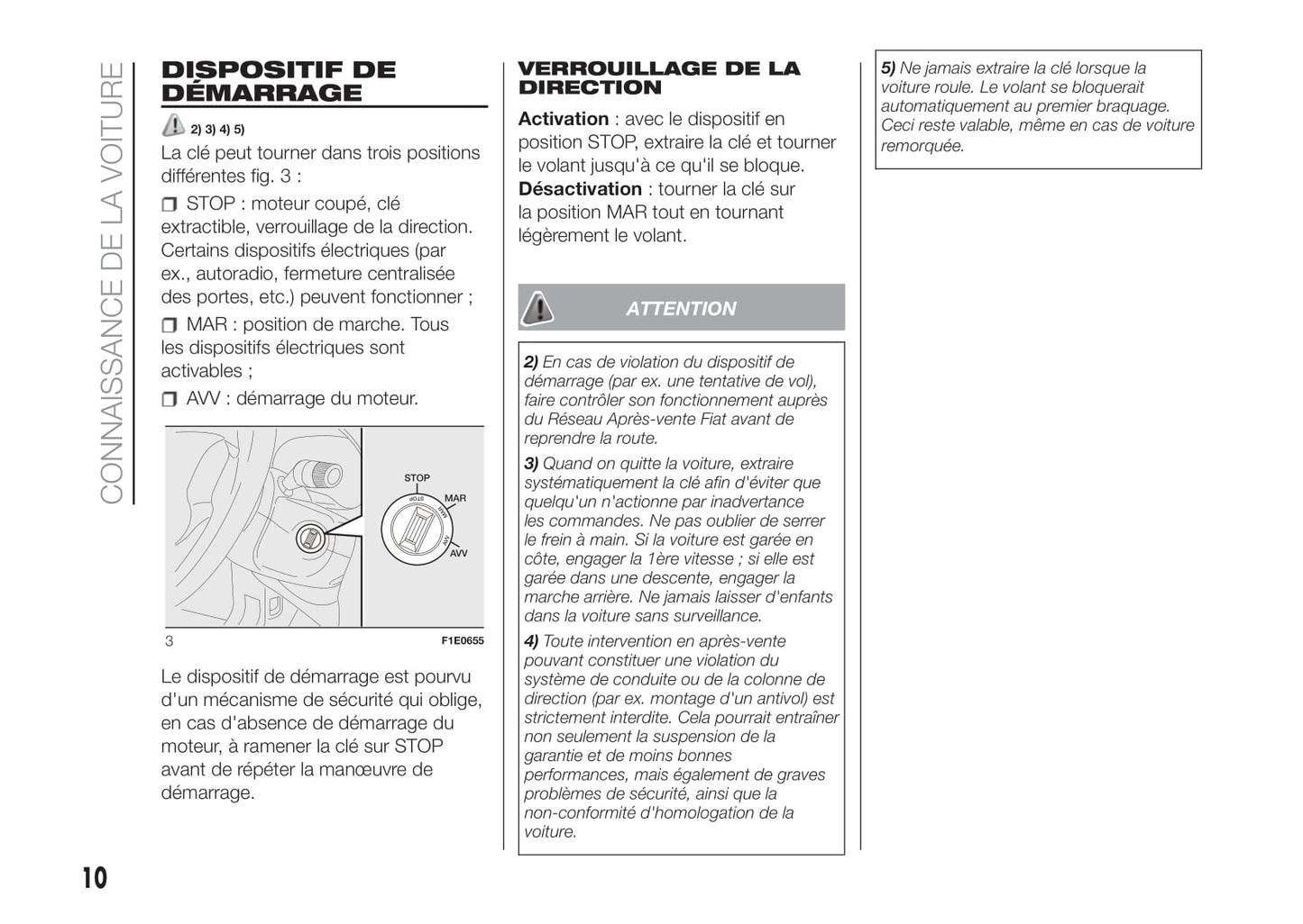 2016-2017 Fiat Punto Owner's Manual | French