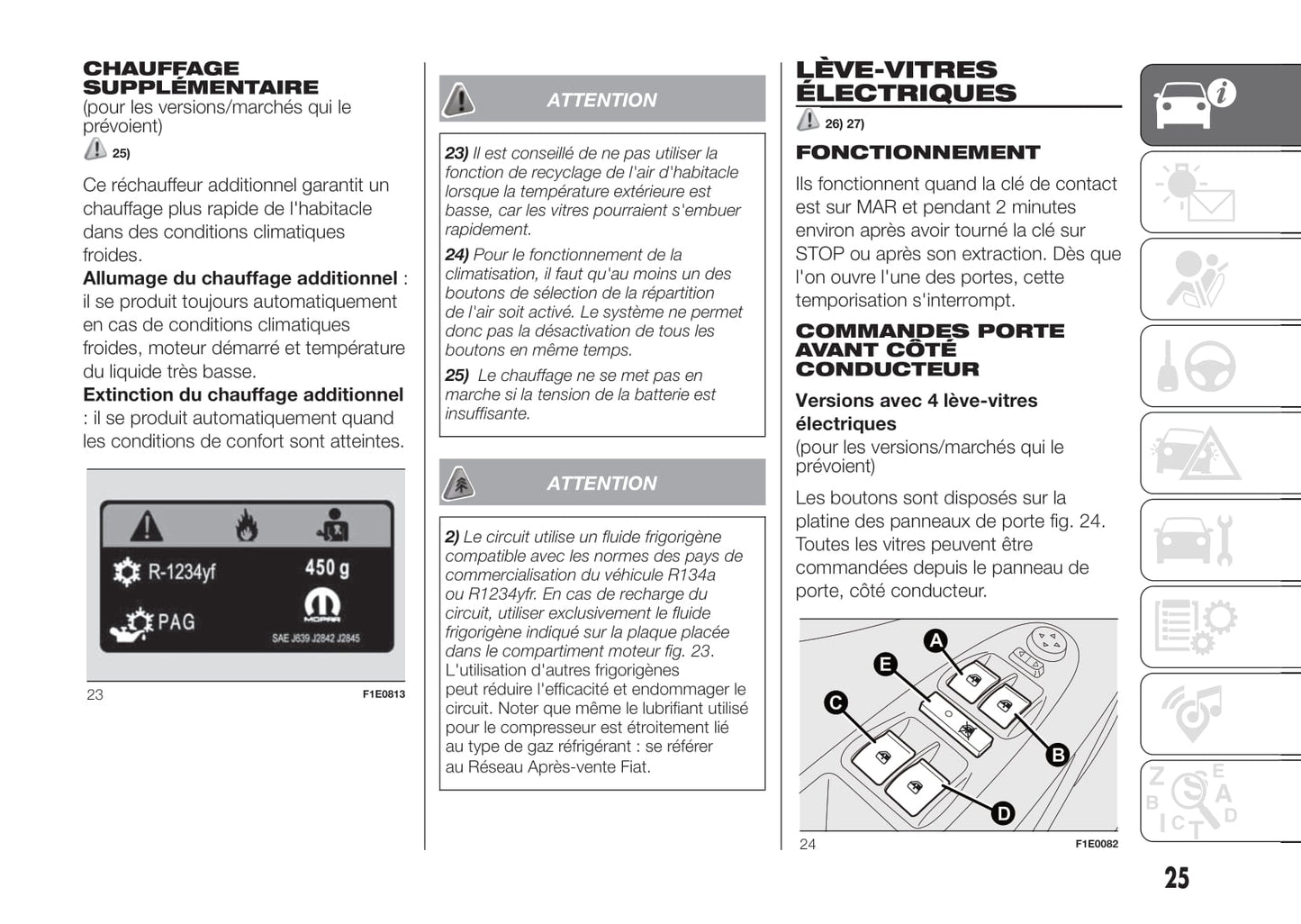 2016-2017 Fiat Punto Owner's Manual | French