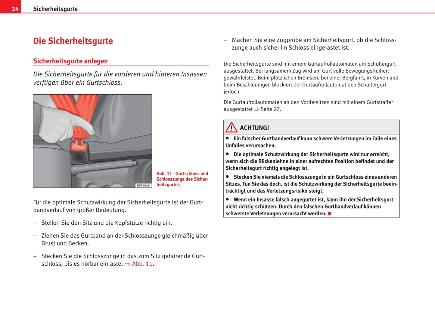 2006-2009 Seat Ibiza Manuel du propriétaire | Allemand