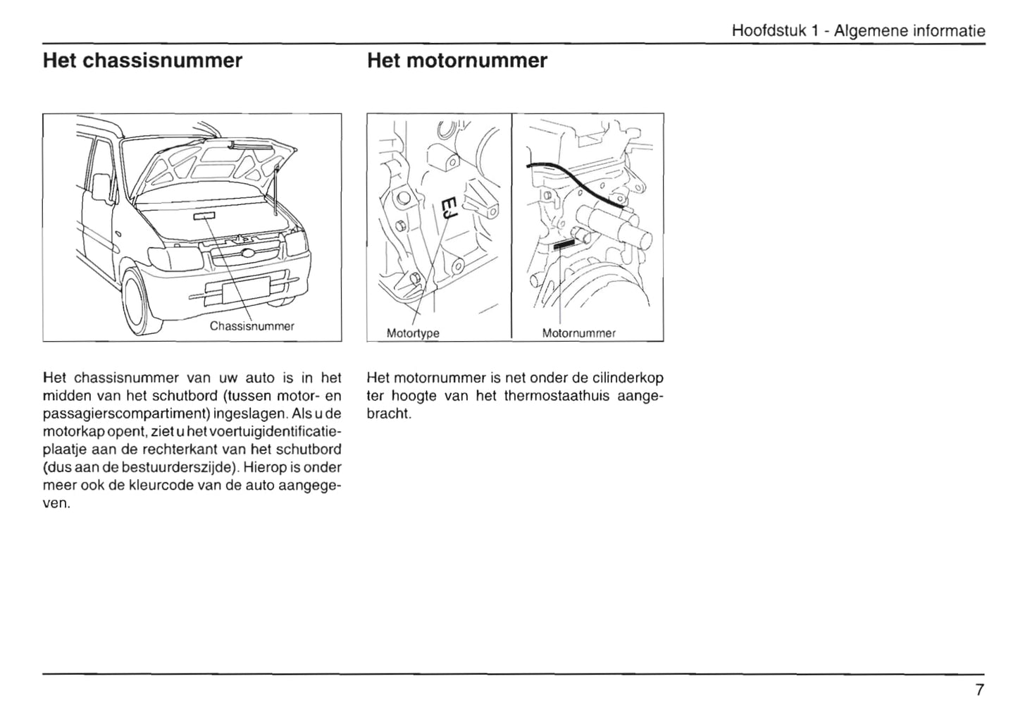 1999-2002 Daihatsu Move Manuel du propriétaire | Néerlandais