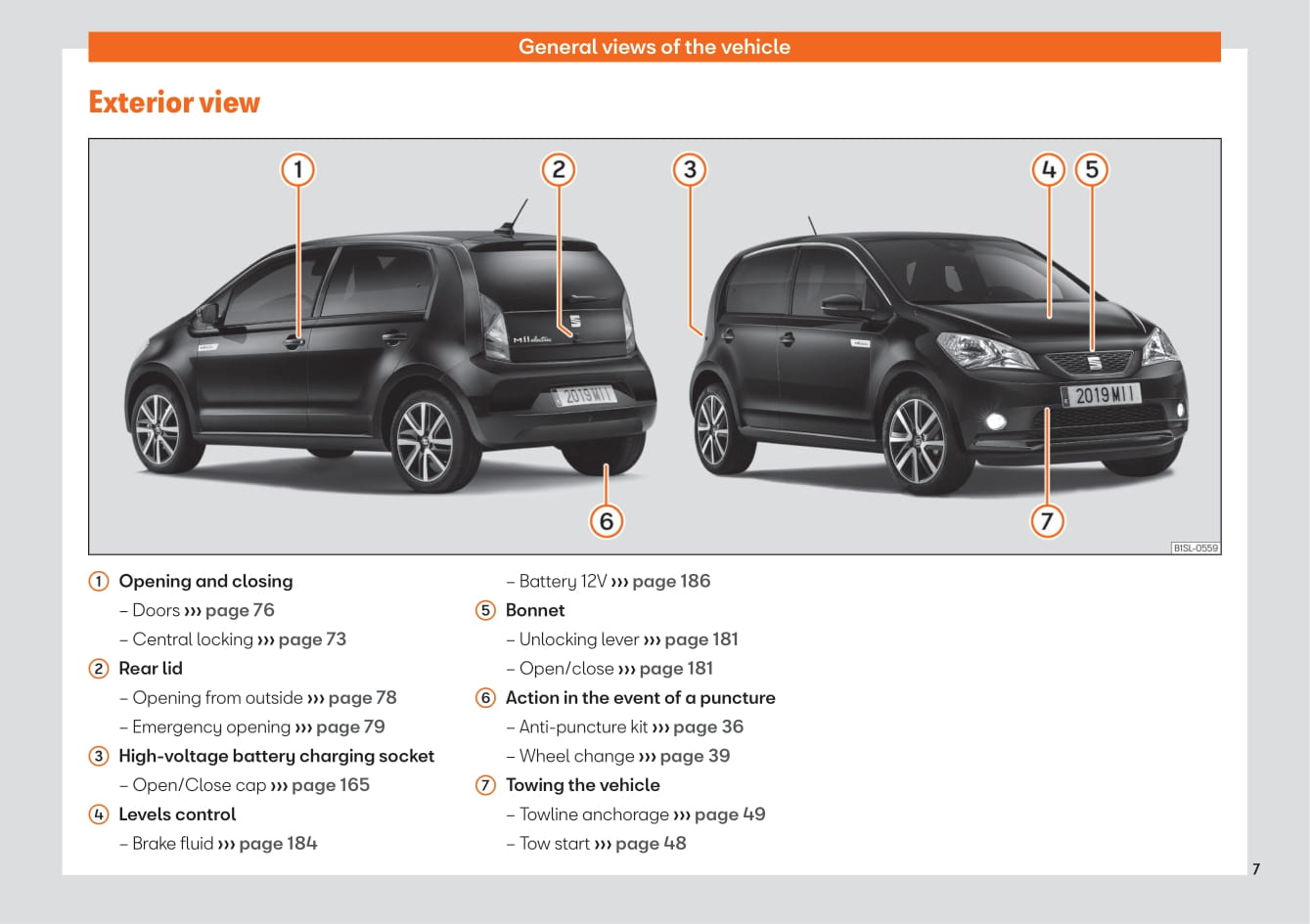 2019-2023 Seat Mii Manuel du propriétaire | Anglais
