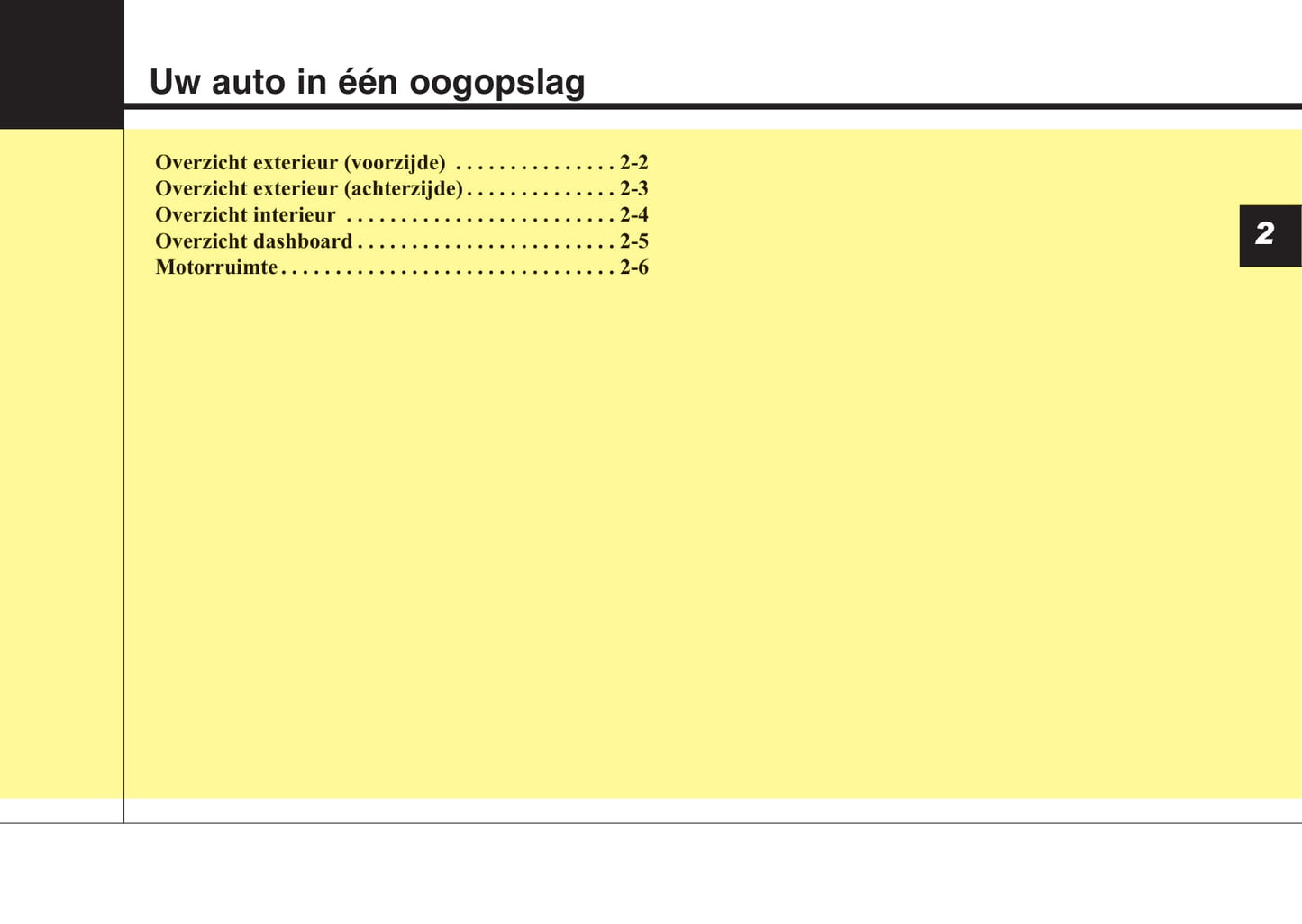 2012-2013 Kia Cee'd Owner's Manual | Dutch