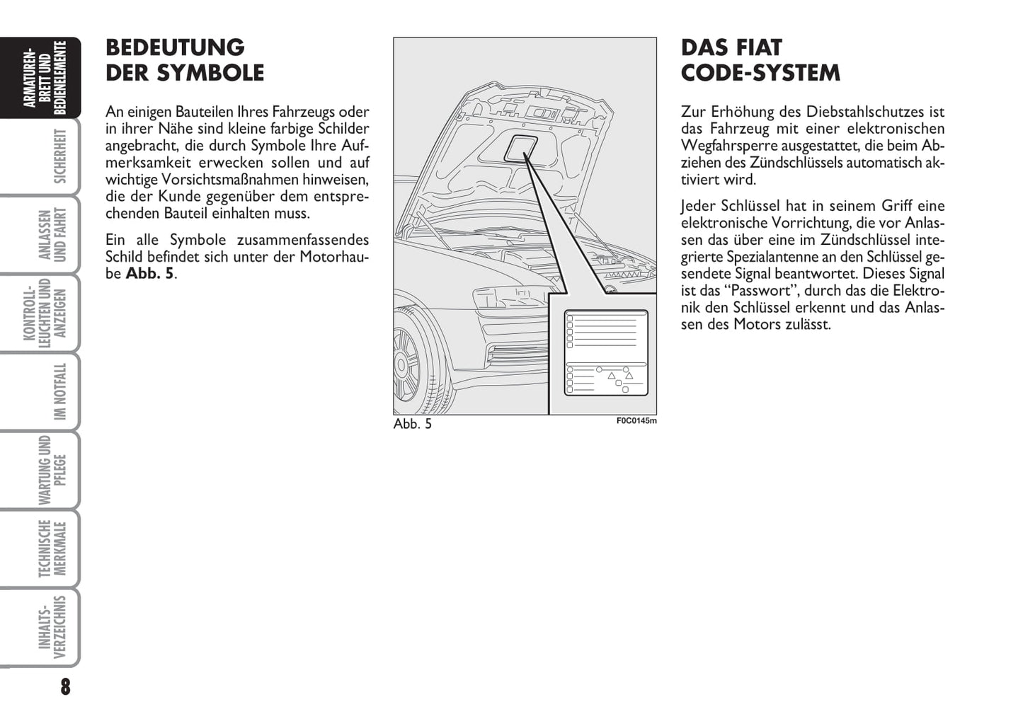 2006-2007 Fiat Stilo Owner's Manual | German