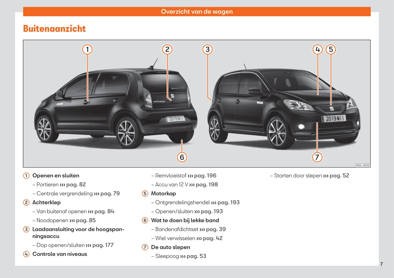 2019-2023 Seat Mii Manuel du propriétaire | Néerlandais