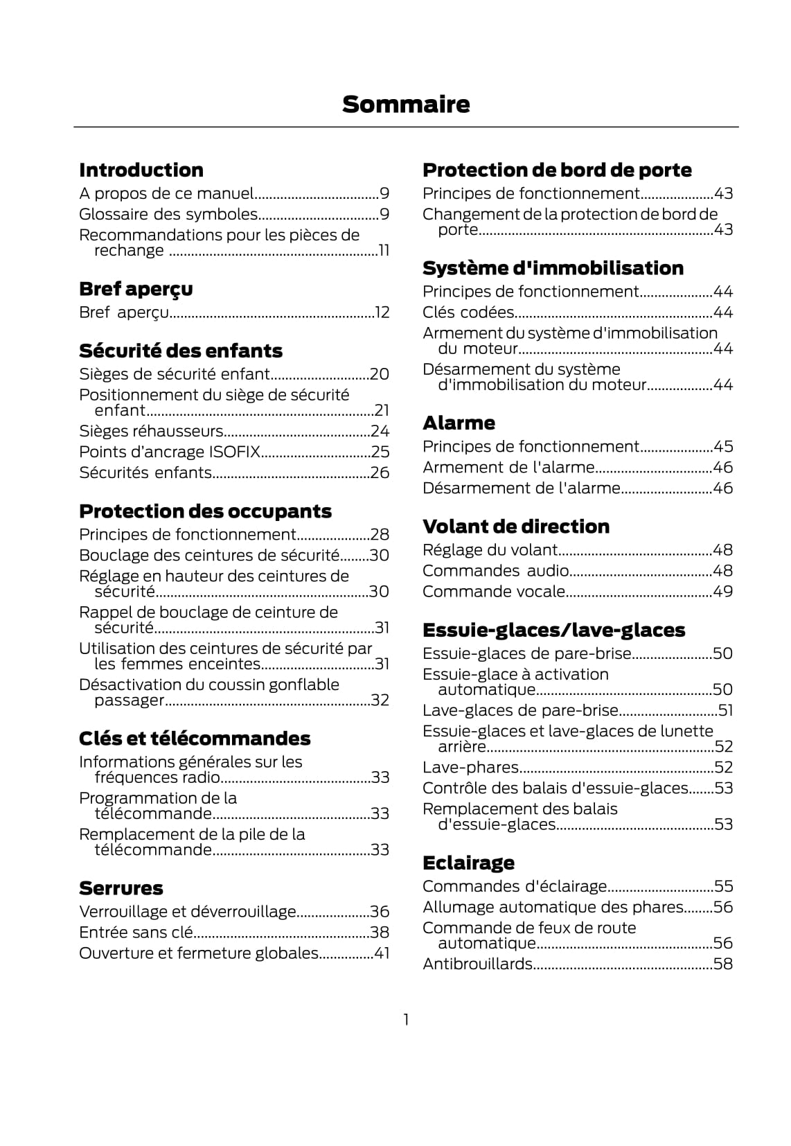 2012 Ford Focus Manuel du propriétaire | Français