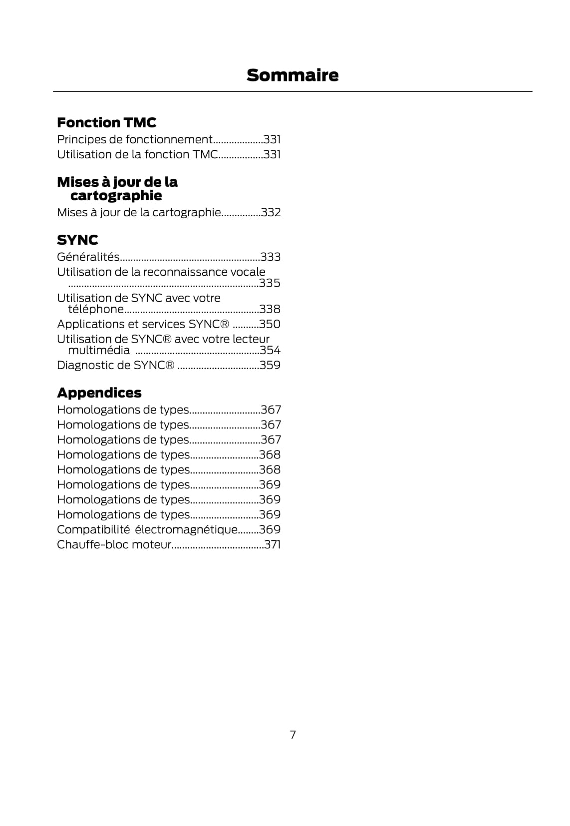 2012 Ford Focus Manuel du propriétaire | Français