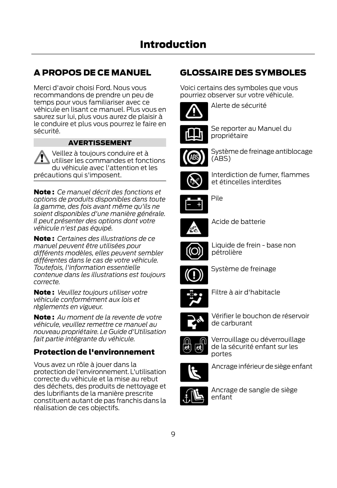 2012 Ford Focus Manuel du propriétaire | Français