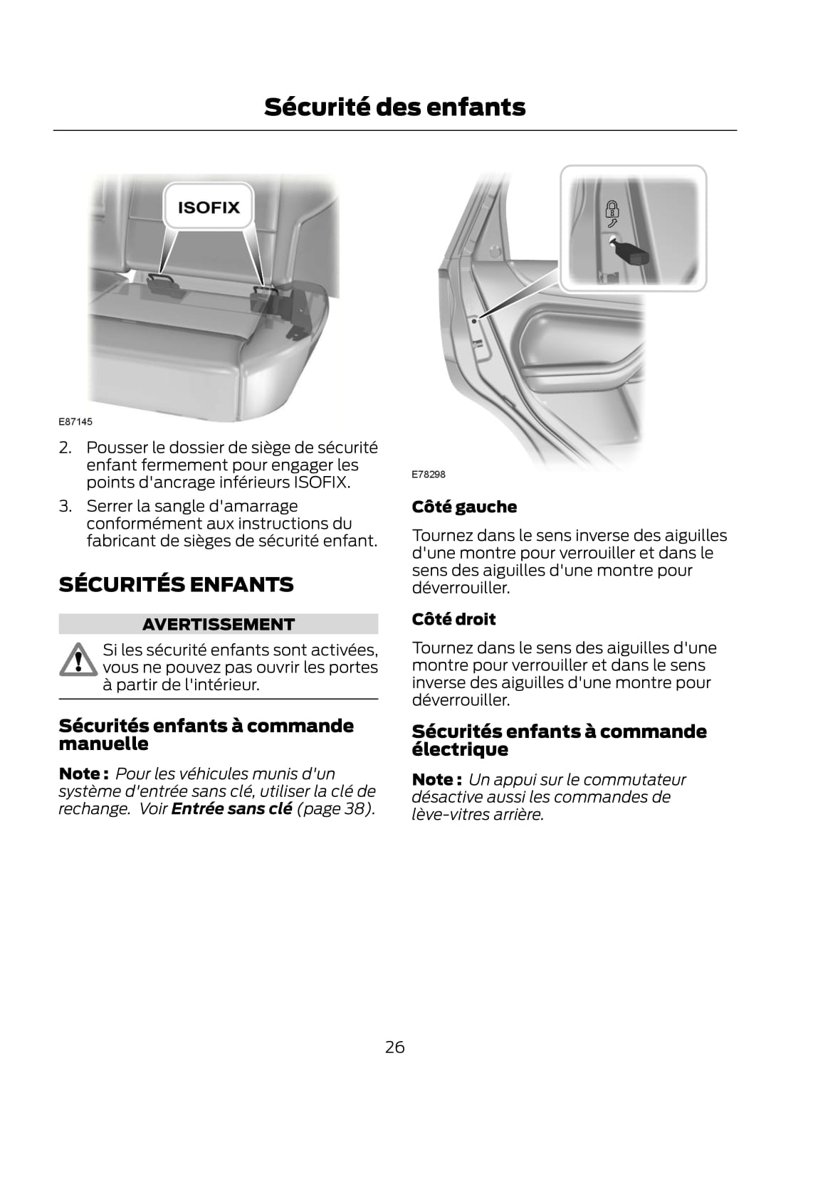2012 Ford Focus Manuel du propriétaire | Français