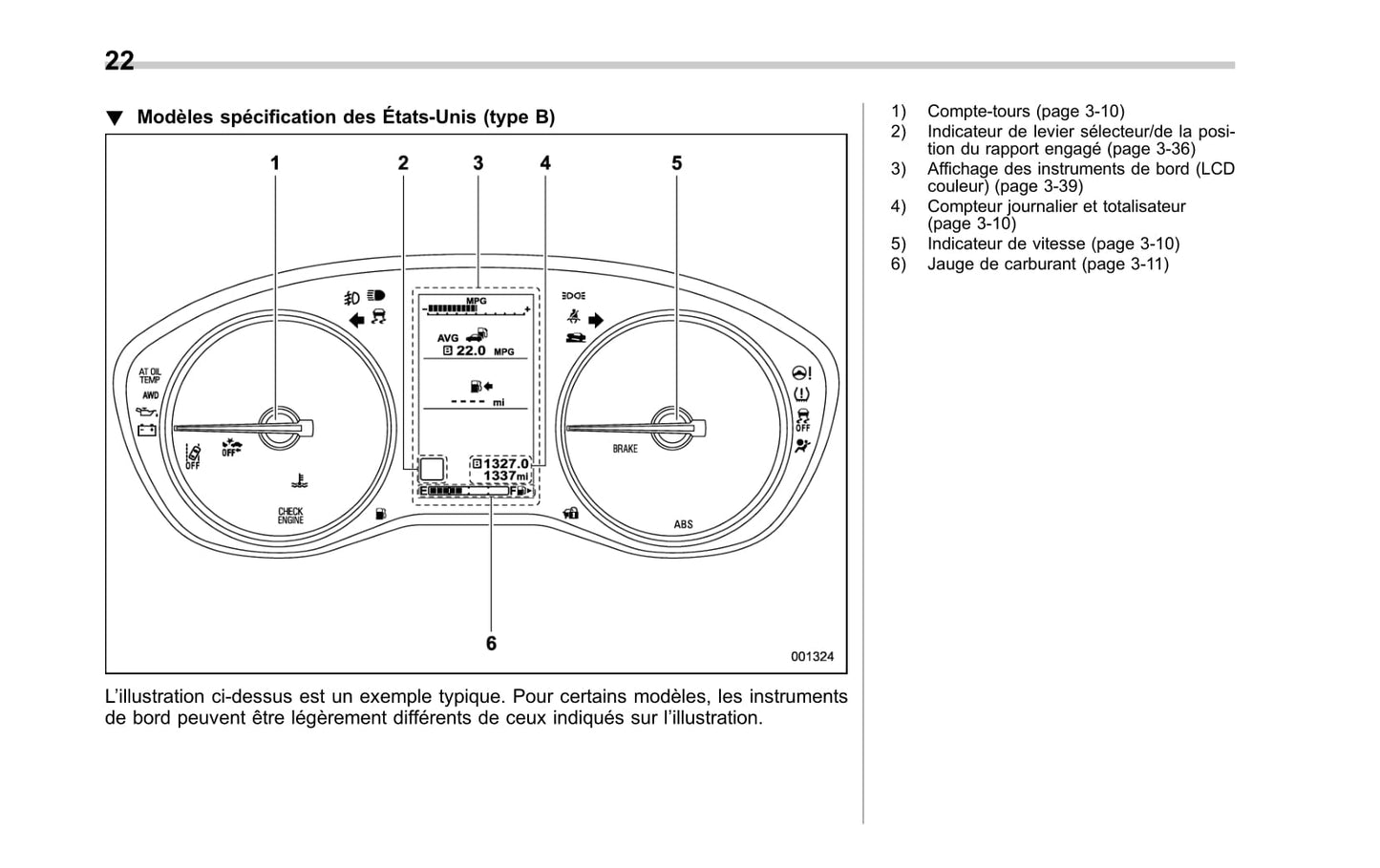 2017 Subaru Impreza Owner's Manual | French