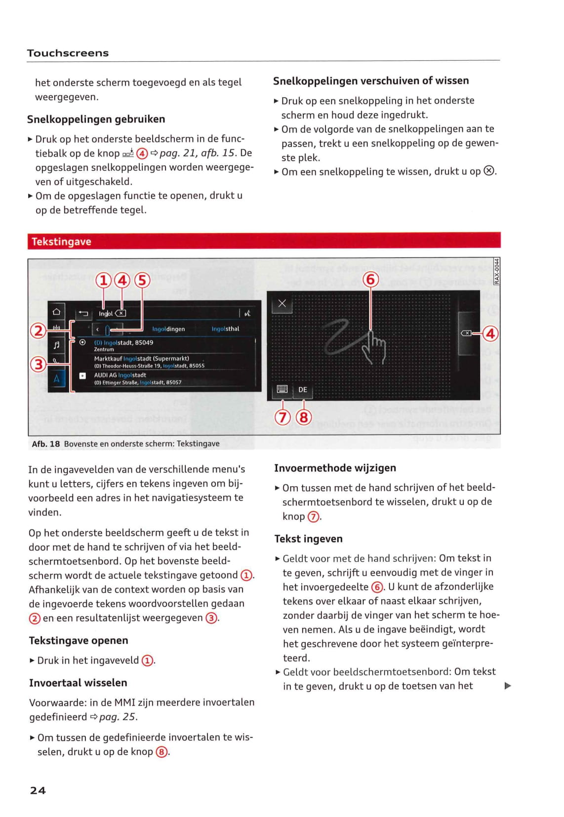 2018-2023 Audi e-tron Manuel du propriétaire | Néerlandais