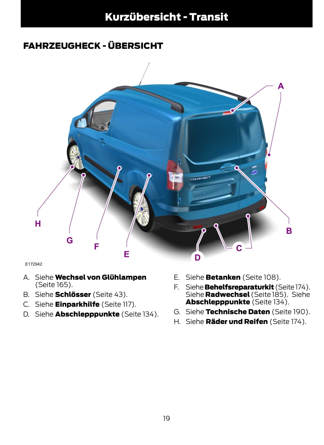 2014-2015 Ford Tourneo Courier / Transit Courier Manuel du propriétaire | Allemand