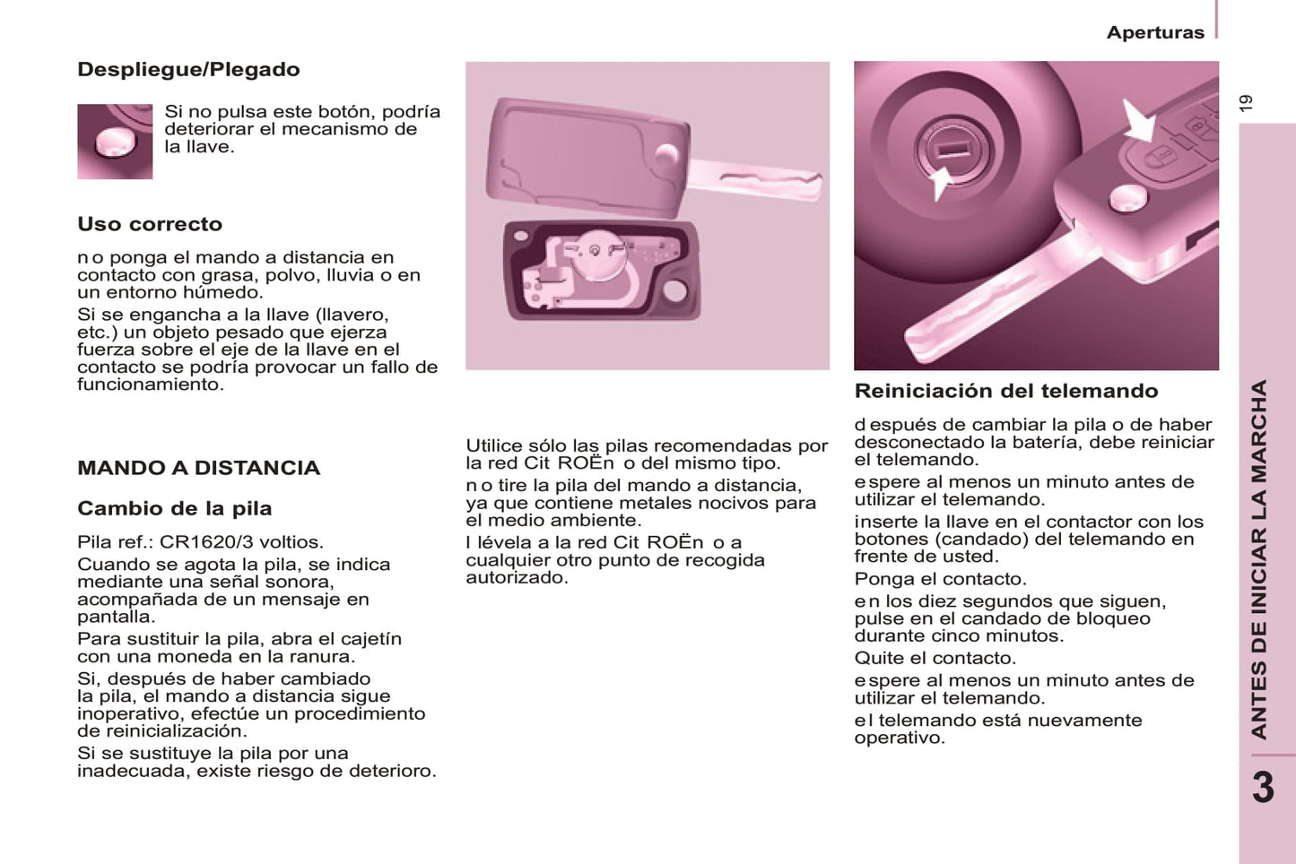 2014-2016 Citroën Berlingo Manuel du propriétaire | Espagnol