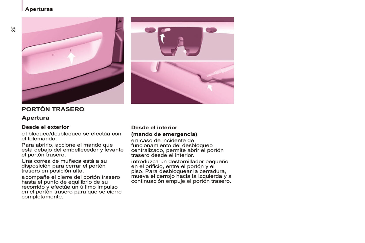 2014-2016 Citroën Berlingo Manuel du propriétaire | Espagnol