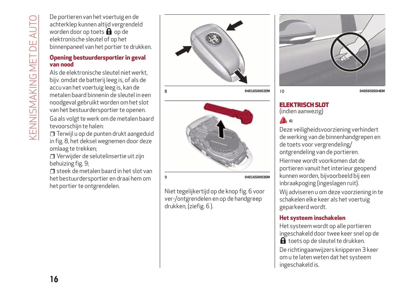 2016-2020 Alfa Romeo Giulia Owner's Manual | Dutch