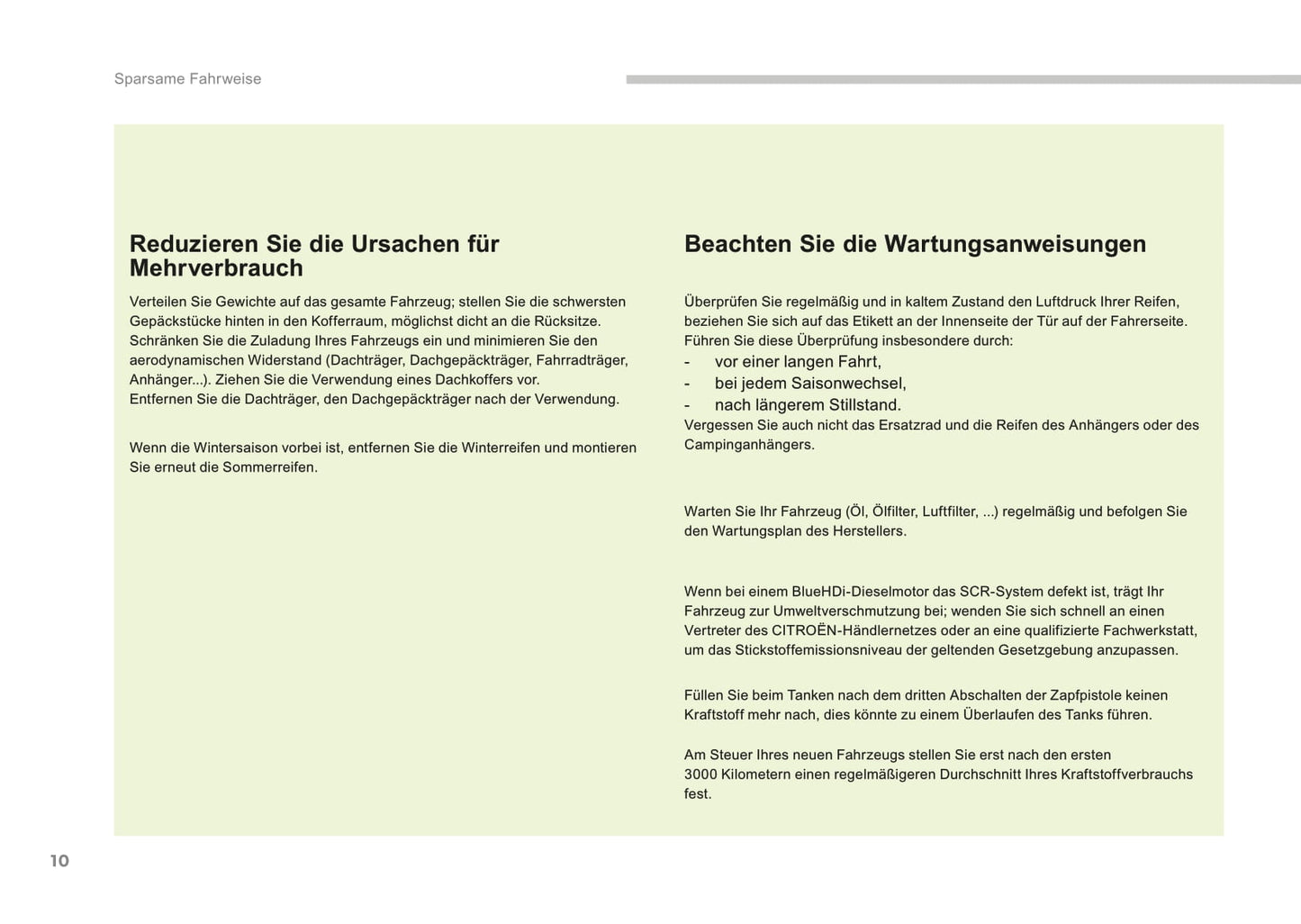 2016-2018 Citroën C4 Picasso/Grand C4 Picasso Owner's Manual | German