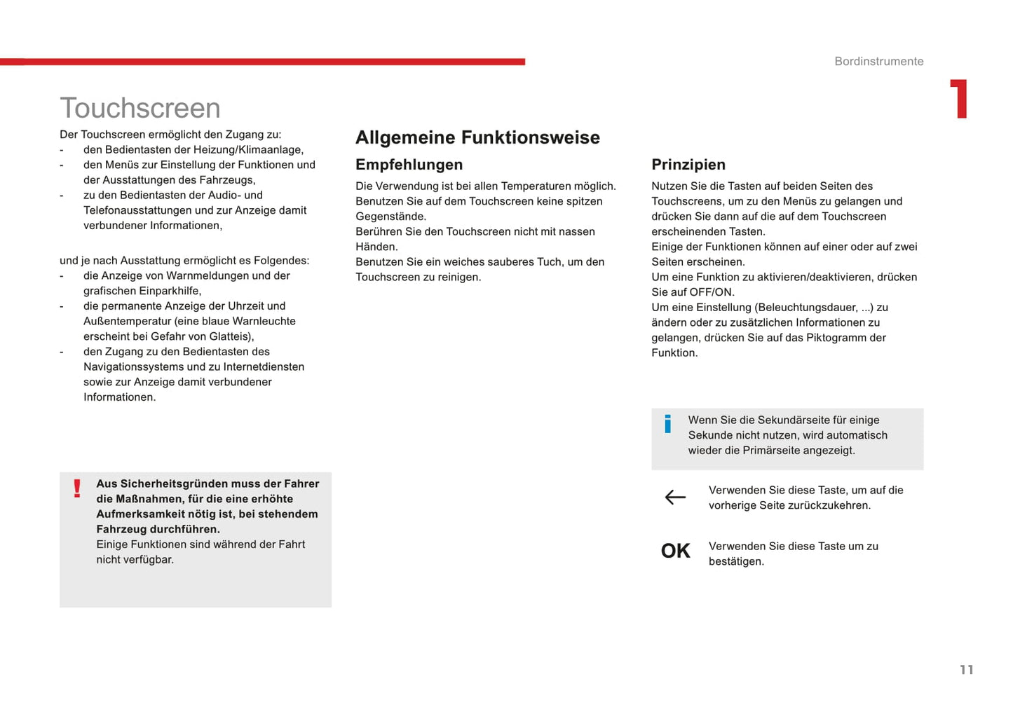 2016-2018 Citroën C4 Picasso/Grand C4 Picasso Owner's Manual | German