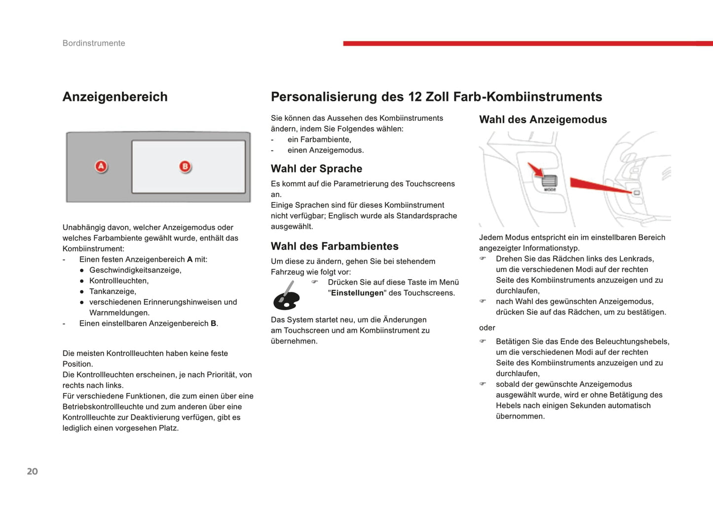 2016-2018 Citroën C4 Picasso/Grand C4 Picasso Owner's Manual | German