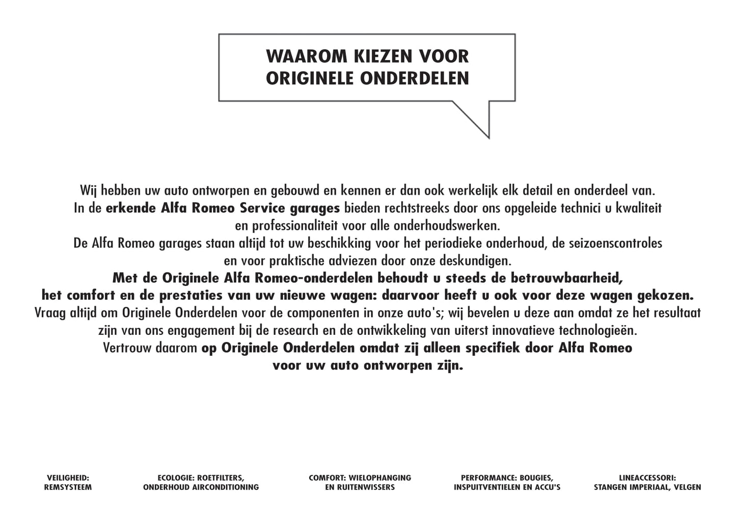 2010-2014 Alfa Romeo Giulietta Owner's Manual | Dutch