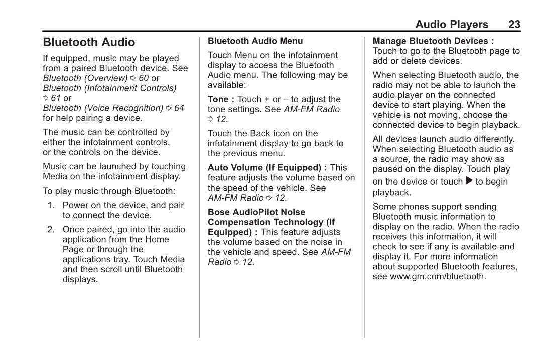 Buick Infotainment System Owner's Manual 2020