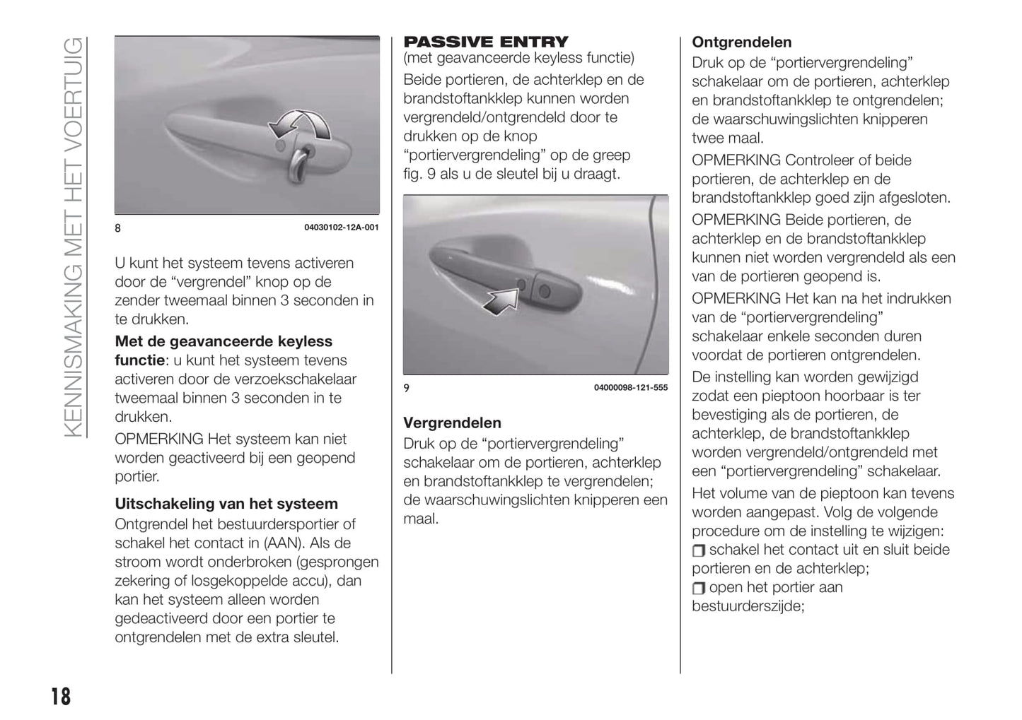 2017-2019 Fiat 124 Spider Manuel du propriétaire | Néerlandais