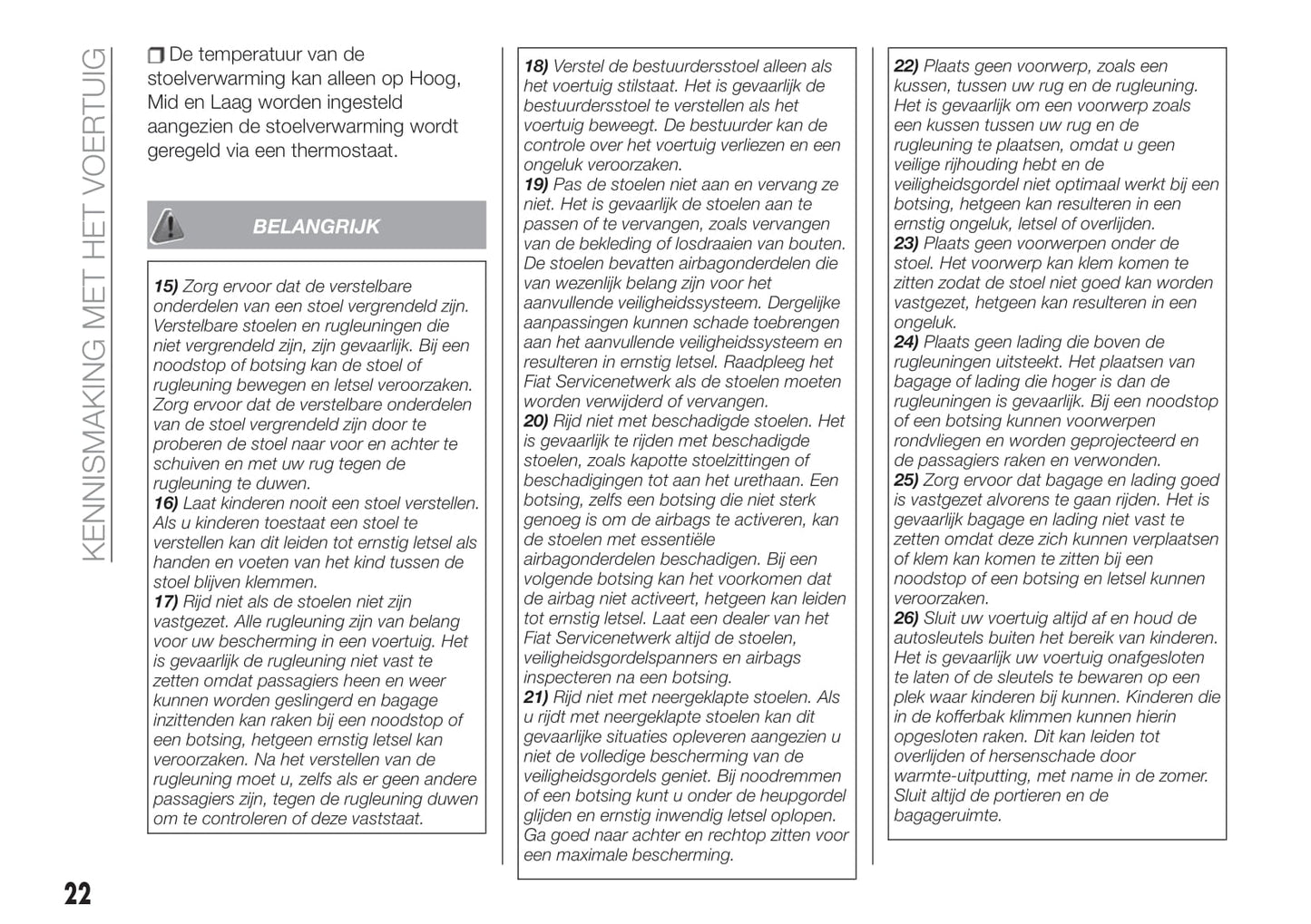 2017-2019 Fiat 124 Spider Manuel du propriétaire | Néerlandais