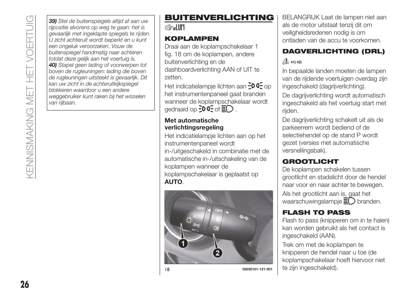 2017-2019 Fiat 124 Spider Manuel du propriétaire | Néerlandais