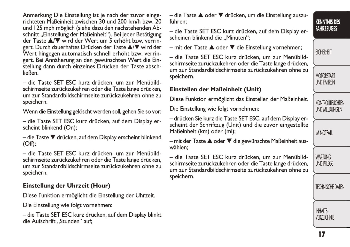 2010-2015 Fiat Doblò Manuel du propriétaire | Allemand