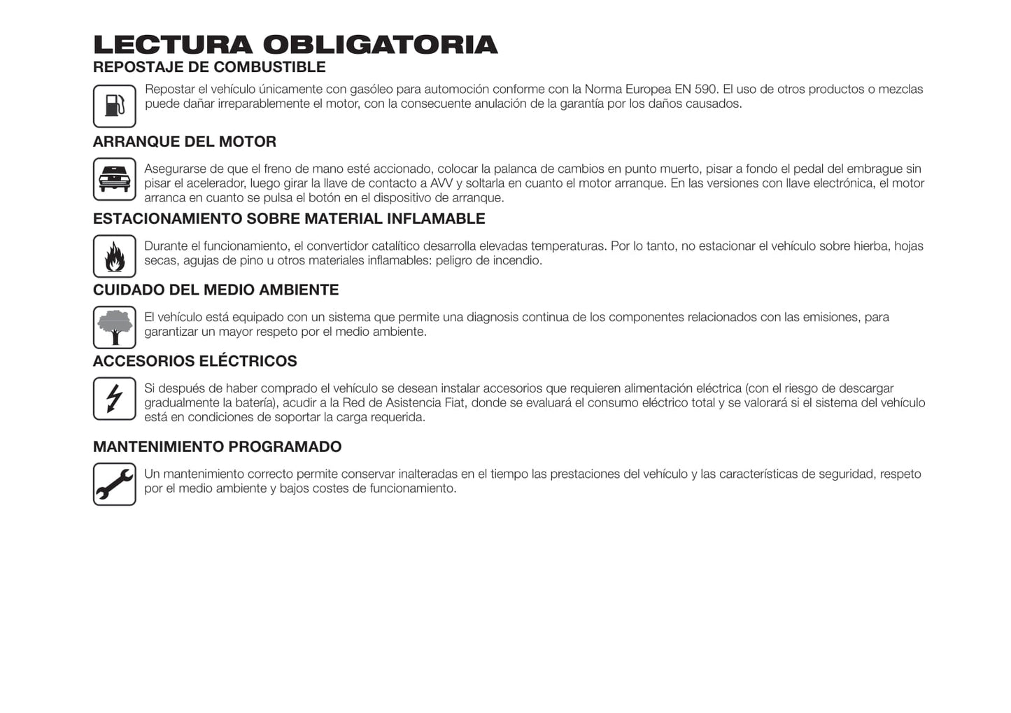 2019-2020 Fiat Talento Owner's Manual | Spanish