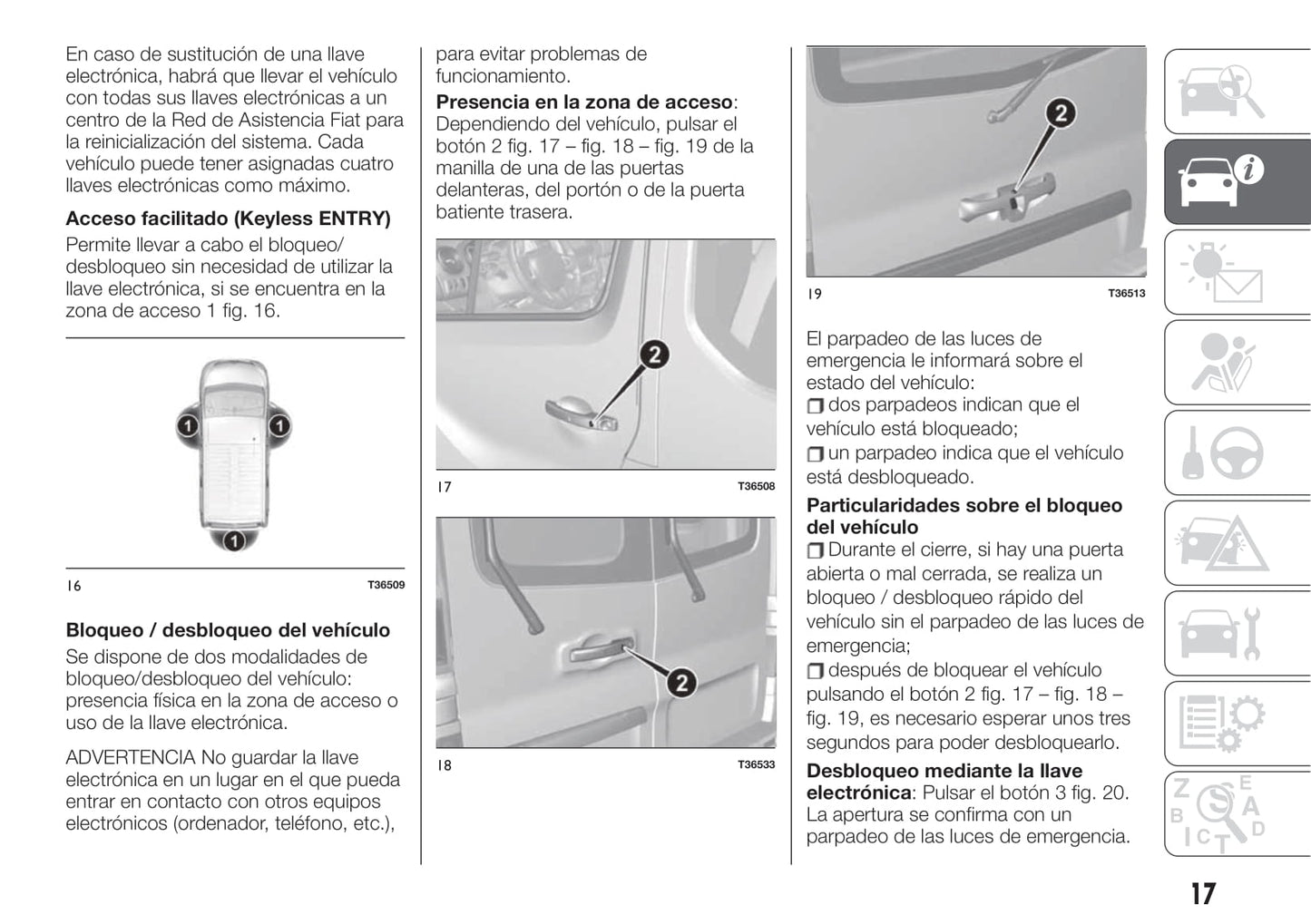 2019-2020 Fiat Talento Owner's Manual | Spanish
