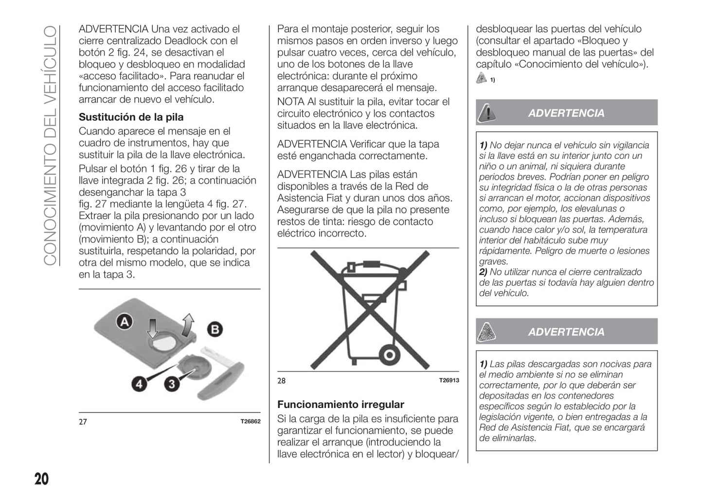2019-2020 Fiat Talento Owner's Manual | Spanish