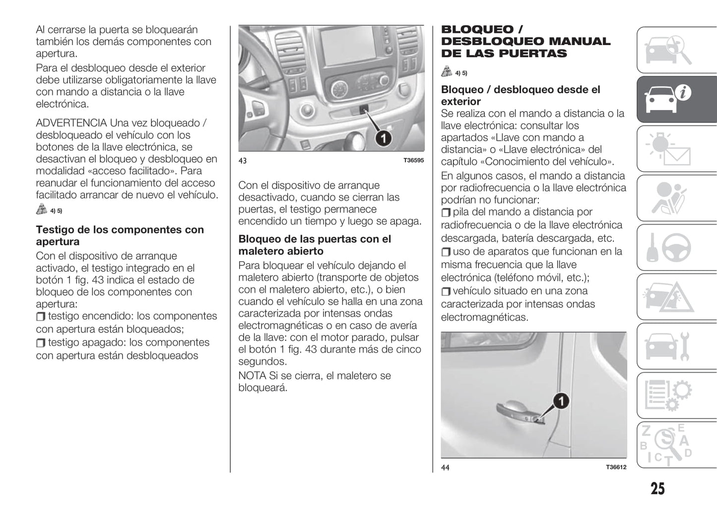 2019-2020 Fiat Talento Owner's Manual | Spanish