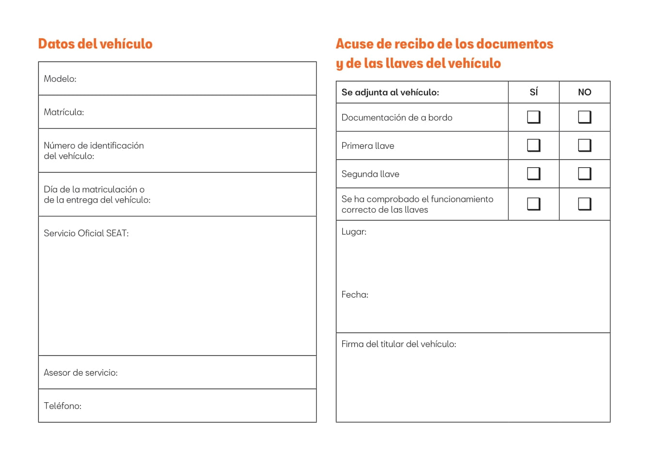2012-2019 Seat Mii Manuel du propriétaire | Espagnol