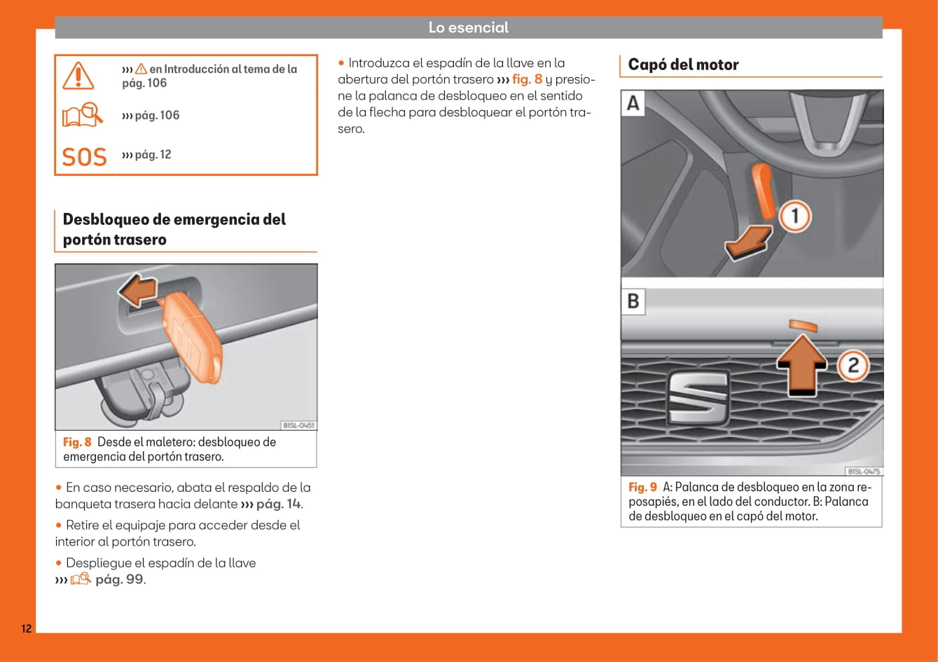 2012-2019 Seat Mii Manuel du propriétaire | Espagnol